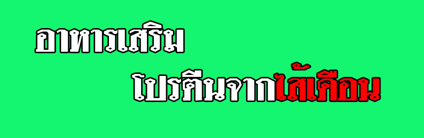 โปรตีนจากไส้เดือน